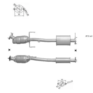 CATALYSEUR LANCIA LYBRA 1.8i