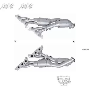 CATALYSEUR LEXUS IS200 2.0i 24V