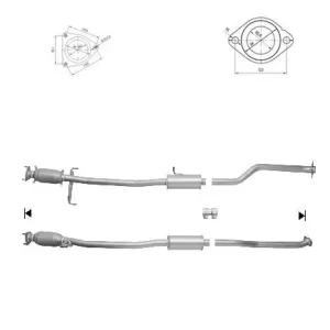 CATALYSEUR MAZDA CX-7 2.3i