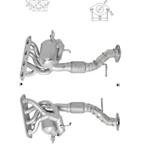 CATALYSEUR MAZDA CX-3 2.0i
