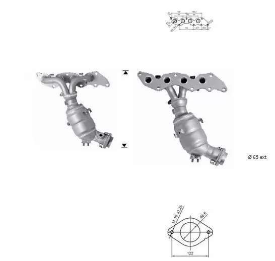 CATALYSEUR MAZDA MX5