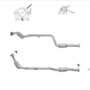 CATALYSEUR MERCEDES W203, C209 COMPRESSEUR