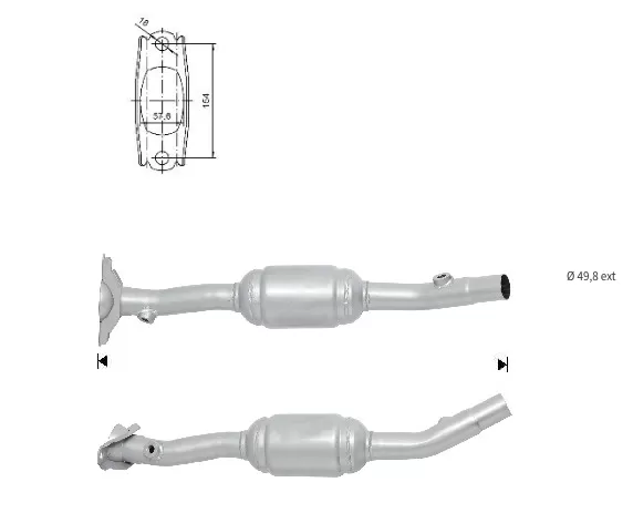 CATALYSEUR RENAULT LAGUNA 2.0i