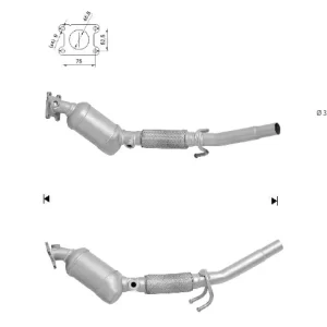 CATALYSEUR SEAT MII 1.0i 12V