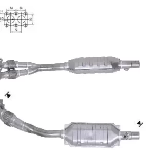 CATALYSEUR SKODA, VW