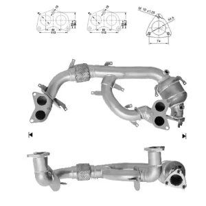 CATALYSEUR SUBARU IMPREZA 2.0i