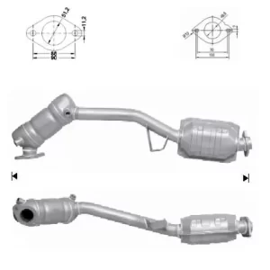 CATALYSEUR SUBARU IMPREZA 2.0i 16V 4WD