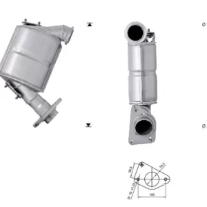 CATALYSEUR SUZUKI GRAND VITARA 1.9TD