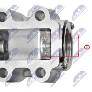 SOUPAPE DE RECYCLAGE DES GAZ D’ÉCHAPPEMENT, EGR-TY-007A /135000-7143