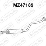 Silencieux central|VENEPORTE B3D540300A-ZL0640300A-