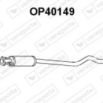 Silencieux central|VENEPORTE 852095-852858-90281773-90399058-