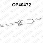 Silencieux central|VENEPORTE 13126159-13139864-13204580-13204581-5852127