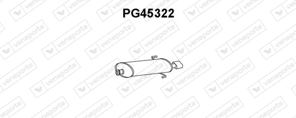 Silencieux arrière|VENEPORTE 172600-1726FK-1726FP-1726M0-1730EK