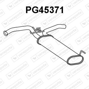 Silencieux arrière|VENEPORTE 17430YV020-B000893380-