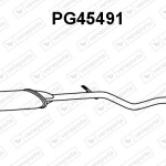 Silencieux central|VENEPORTE 1717N1-1717N2-