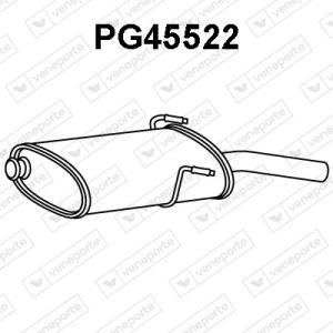 Silencieux arrière|VENEPORTE 1726HZ-