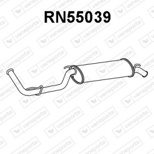 Silencieux arrière|VENEPORTE 7700797709-