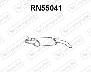 Silencieux arrière|VENEPORTE 7700812806-