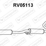 Silencieux central|VENEPORTE 18220SK3E40-18220SK3E50-18220SK3E60-GEX11091-GEX33443