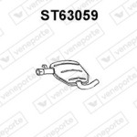 Silencieux central|VENEPORTE 191253409C-1L0253409A-