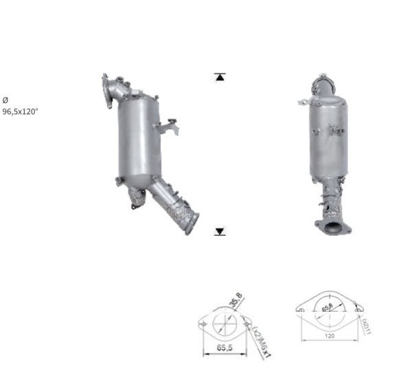 DPF AGUAR F-PACE 2.0TD ,T2H36890