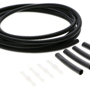 Tuyau de lavage, 2 500 mm, tube de forage + kit de réparation de câbles