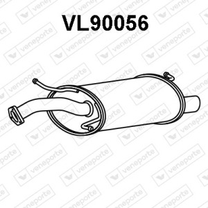 Silencieux arrière|VENEPORTE 30613762-30816206-