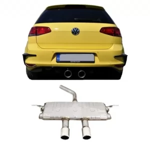 échappement VW Golf 7 VII Mk7