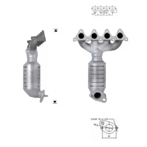 CATALYSEUR HYUNDAI VERNA