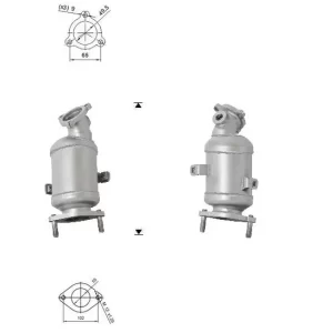 CATALYSEUR HYUNDAI H1 2.5TD CRDI