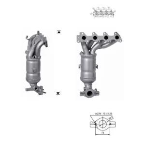 CATALYSEUR KIA PICANTO 1.1i