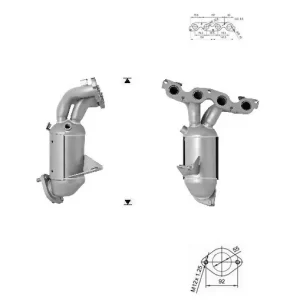 CATALYSEUR HYUNDAI i20 1.2i 16V