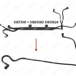 TUYAU DE TURBO 51873181