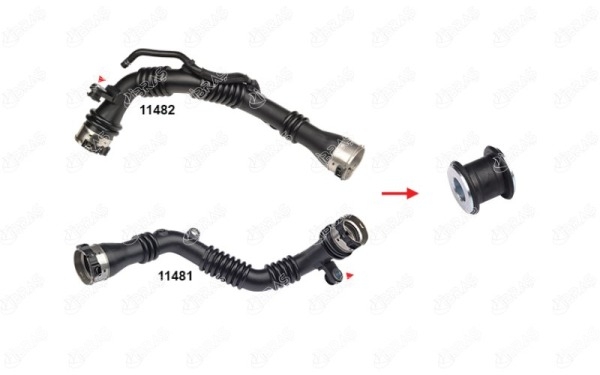 TUYAU DE TURBO 144602899R